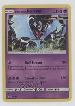 Dawn Wings Necrozma Pokemon Sun & Moon Black Star Promo #SM123 - Image 1