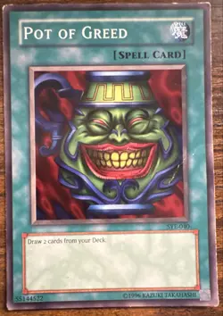 Pot of Greed SYE-040 Starter Deck: Yugi Evolution Unlimited - Image 1