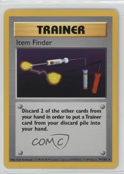 Item Finder Shadowless Pokemon Base Set #74 1999 - Image 1
