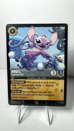 Disney Lorcana Winterspell - Angel Experiment 624 #191/204 - Image 1