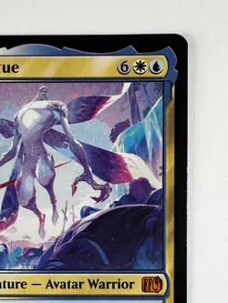 Absolute Virtue 212 – MTG Final Fantasy Mythic Avatar Warrior 8/8 Flying Regular - Image 3