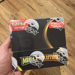 Pokemon Mega Evolutions Enhanced Booster Box - Slight Tear - Image 1