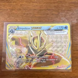 Pokemon Empoleon BREAK XY134 XY Promo Full Art Holo Break 170 HP - Image 1