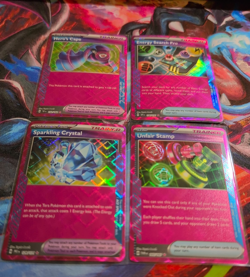 4x Pokemon ACE SPEC Hero's Cape, Energy Search, Sparkling Crystal, Unfair Stamp - Image 3