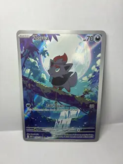 Zorua 142/086 - Pokemon White Flare Illustration rare Card NM - Image 1