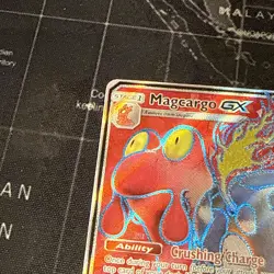 Magcargo GX 198/214 Ultra Rare Full Art Lost Thunder SM Pokemon TCG NM/LP - Image 2