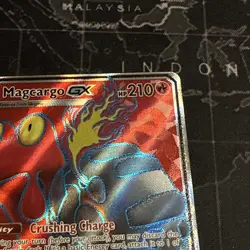 Magcargo GX 198/214 Ultra Rare Full Art Lost Thunder SM Pokemon TCG NM/LP - Image 3