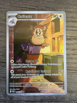 Pokemon Perfect Order TCG Raticate SIR 099/088 2026 English Card - Image 1