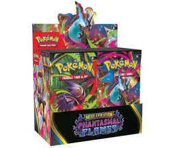 Pokemon Phantasmal Flames Booster Box New Sealed (36 Packs) - Image 1