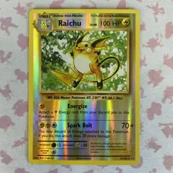 Pokemon TCG Raichu 36/108 Evolutions Set Reverse Holo Rare - Image 1