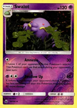 Swalot #58/168 SM (REVERSE HOLO) - Celestial Storm NM or Better - Pokemon Card - Image 1