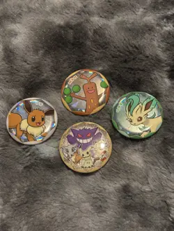 Pokemon Chinese Exclusive - Gengar Gem Pack Vol. 3 Badge - Hidden Secret Pin - Image 3