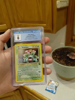 2000 pokemon promo black star 13 venusaur-holo cgc 6 - Image 3