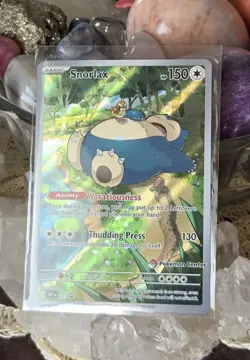 Pokemon TCG Snorlax SVP 051 Pokemon Center Stamped 151 ETB Promo - Image 1