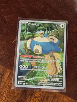 Pokemon TCG Snorlax SVP 051 Pokemon Center Stamped 151 ETB Promo - Image 2