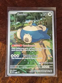Pokemon TCG Snorlax SVP 051 Pokemon Center Stamped 151 ETB Promo - Image 4