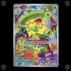 Ludicolo 095 Phantasmal Flames Holo Grass Pokemon Card NM - Image 1