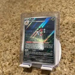 Ledian Stellar Crown Pokemon TCG Full Art Holo Card 144/142 Illustration Rare NM - Image 2