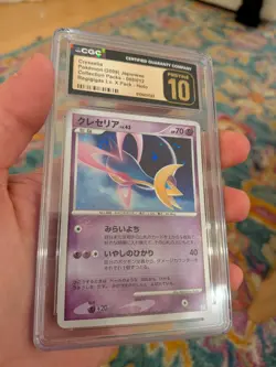 (POP 12) CGC 10 PRISTINE Pokemon Cresselia 008/012 Regigigas Lv.X Pack Japanese - Image 1