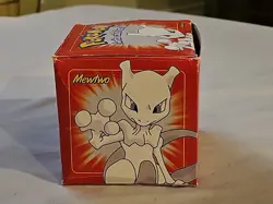 NIB Sealed MEWTWO Pokemon 23K Gold Plated Trading Card 1999 Burger King Limited - Image 1