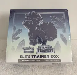 Pokemon TCG Sword & Shield Silver Tempest Elite Trainer Box - Image 1