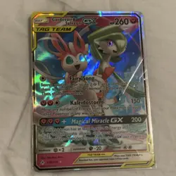 Pokemon Gardevoir & Sylveon GX TAG TEAM Holo SM-Unbroken Bonds 130/214 - Image 2
