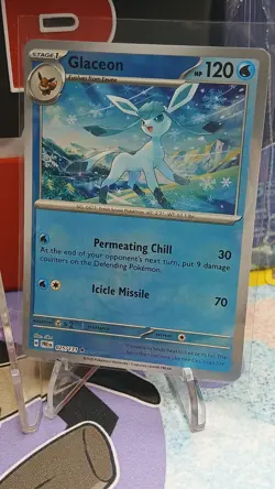 Pokemon TCG Glaceon Pokeball Reverse Prismatic Evolutions 025/131 - Image 2
