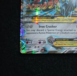 M Scizor EX 77/122 Pokemon Card TGC XY Breakpoint Ultra Rare Holo NM - Image 2