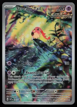 Scream Tail 065 Holo ETB Promo Scarlet & Violet Promo Pokemon NM - Image 1