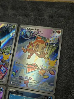 Pokemon First Partner Turtwig Chimchar Piplup 30th Promo 040 041 042 + ExtraCard - Image 3