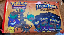 Pokemon TCG 2024 Trick or Trade Booster Bundle 35 Mini Packs, Halloween Sealed - Image 1
