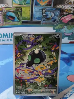 Shroodle Illustration Rare Mega Evolution 149 / 132 Pokemon TCG NM EN - Image 1