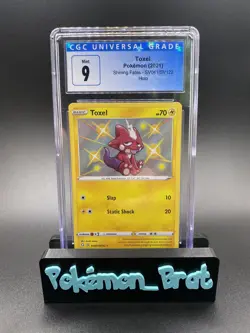 2021 Pokemon Toxel Shining Fates SV041/SV122 Holo English CGC 9 - Image 1