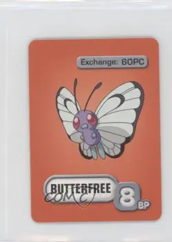 Butterfree Pokemon Master Trainer Board Game Pokemon Cards 2005 - Image 1
