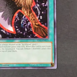 Yugioh TCG - Axe of Despair - YS15-ENL19 - NM - Common - 1st - Saber Force, 2015 - Image 4