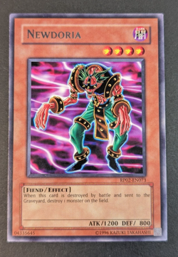 Yugioh TCG -1x Newdoria - RP02-EN073 - NM/LP - Rare - Unlimited - 2009 - Fiend - Image 1