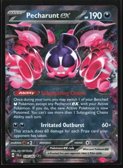 Pokemon Pecharunt ex 039/064 Shrouded Fable Double Rare Holo NM - Image 1