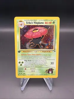 Erika’s Vileplume - 1st Edition Holo - 5/132 Gym Heroes - Pokemon TCG - 2000 - Image 1