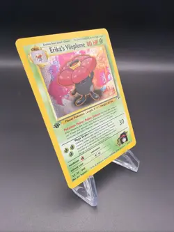 Erika’s Vileplume - 1st Edition Holo - 5/132 Gym Heroes - Pokemon TCG - 2000 - Image 4