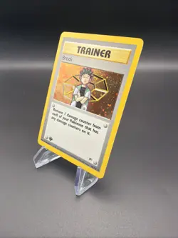 Brock - 1st Edition Holo - 15/132 Gym Heroes - Pokemon TCG - 2000 - Image 3