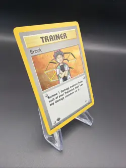 Brock - 1st Edition Holo - 15/132 Gym Heroes - Pokemon TCG - 2000 - Image 4