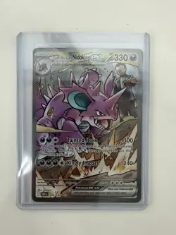 Pokemon TCG Team Rockets Nidoking EX 233/182 Destined Rivals - Image 1