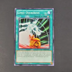 Yugioh - 1x Limit Overdrive - SDSE-EN025 - NM - 1st Edition - Common Spell 2015 - Image 3