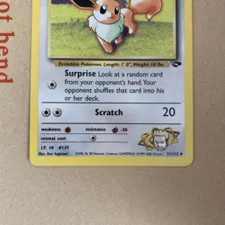 Pokemon TCG Lt. Surge’s Eevee Gym Challenge 51/132 Regular LP. - Image 4