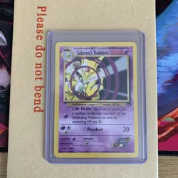 Sabrina's Kadabra 58/132 Uncommon Gym Challenge Pokemon Near Mint NM - Image 1