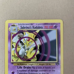 Sabrina's Kadabra 58/132 Uncommon Gym Challenge Pokemon Near Mint NM - Image 3