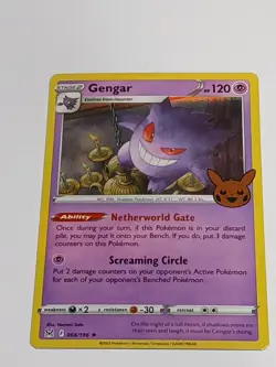 Gengar 66/196 Trick Or Trade Stamp 2023 - NM - Holo Rare - Pokemon TCG - Image 1
