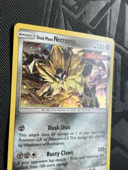 Pokemon TCG Dusk Mane Necrozma SM124 Sun and Moon Promo Holo (English) - NM(-) - Image 4