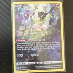 Pokemon Mew GG10/GG70 Crown Zenith Galarian Gallery Ultra Rare Holo NM - Image 1
