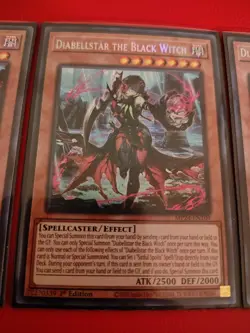 Yu-Gi-Oh Diabellstar the Black Witch Playset MP24-EN109 - Image 3